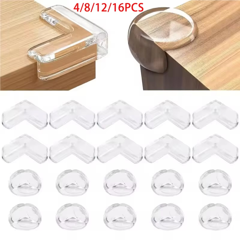 Outlet Cover Baby - ベビー安全シリコンテーブルコーナープロテクター家具エッジ保護カバー透明子供用衝突防止エッジガード
