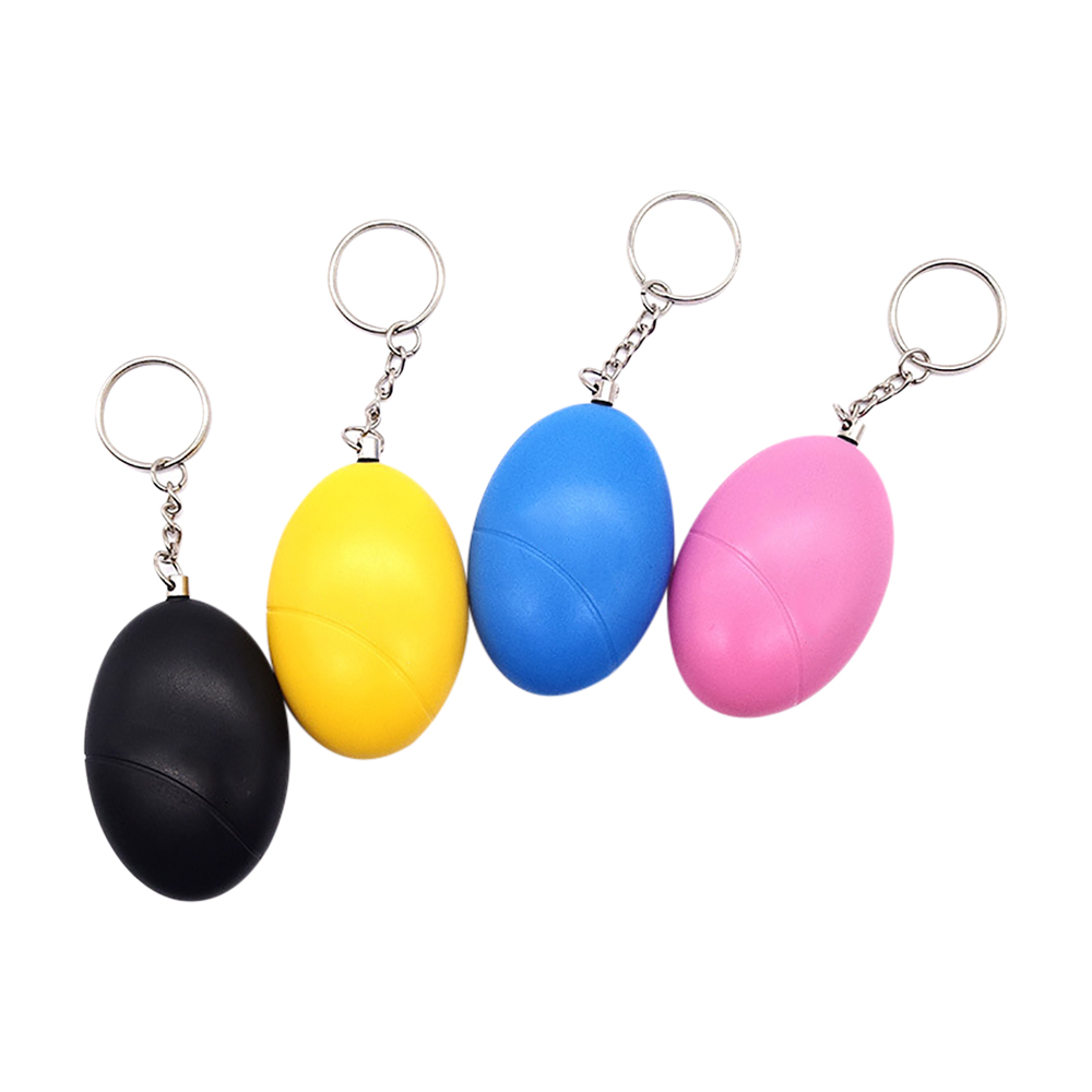 Personal Alarm Keychain - 1 個自己防衛警報 100dB 女の子女性セキュリティ保護警告個人の安全悲鳴大声キーホルダー緊急警報子供のための