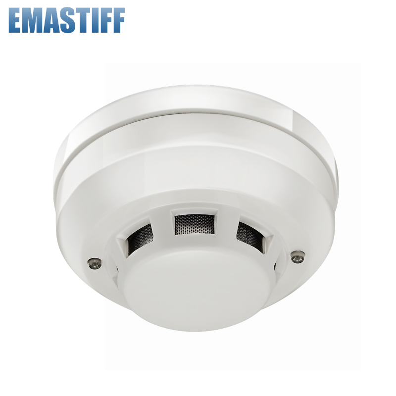 Smoke Detector Interconnected - 火災警報器 有線光電式煙感知器 リレー出力動作 NO NC 煙センサー警報器