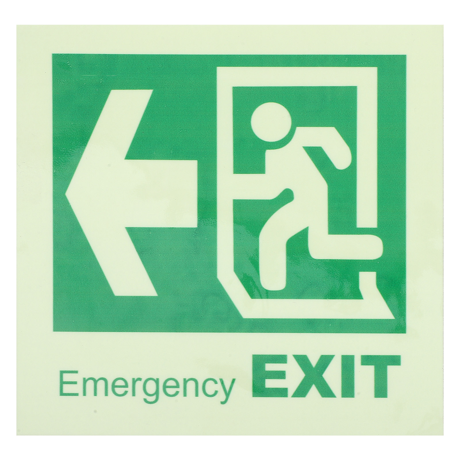 自己粘着性発光緊急避難口標識、暗闇で光る床用ステッカー（モー - Emergency Exit Sign のレビューと価格