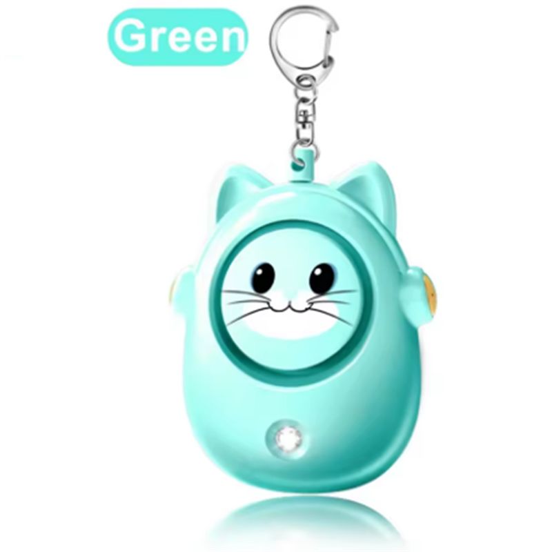 かわいい猫型パーソナルアラーム、女性用防犯グッズ、屋外用子供 - Personal Alarm Keychain のレビューと価格
