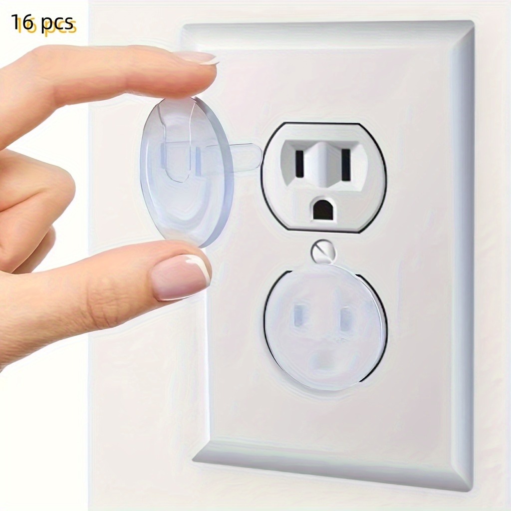 14個入りチャイルドセーフティコンセントカバー 透明デザイン - Outlet Cover Baby のレビューと価格