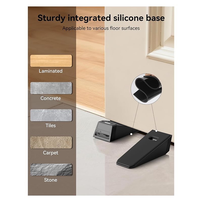 AB34-ドアストップアラーム、ドアストップ、滑り止めシリコ - Door Stop Alarm のレビューと価格