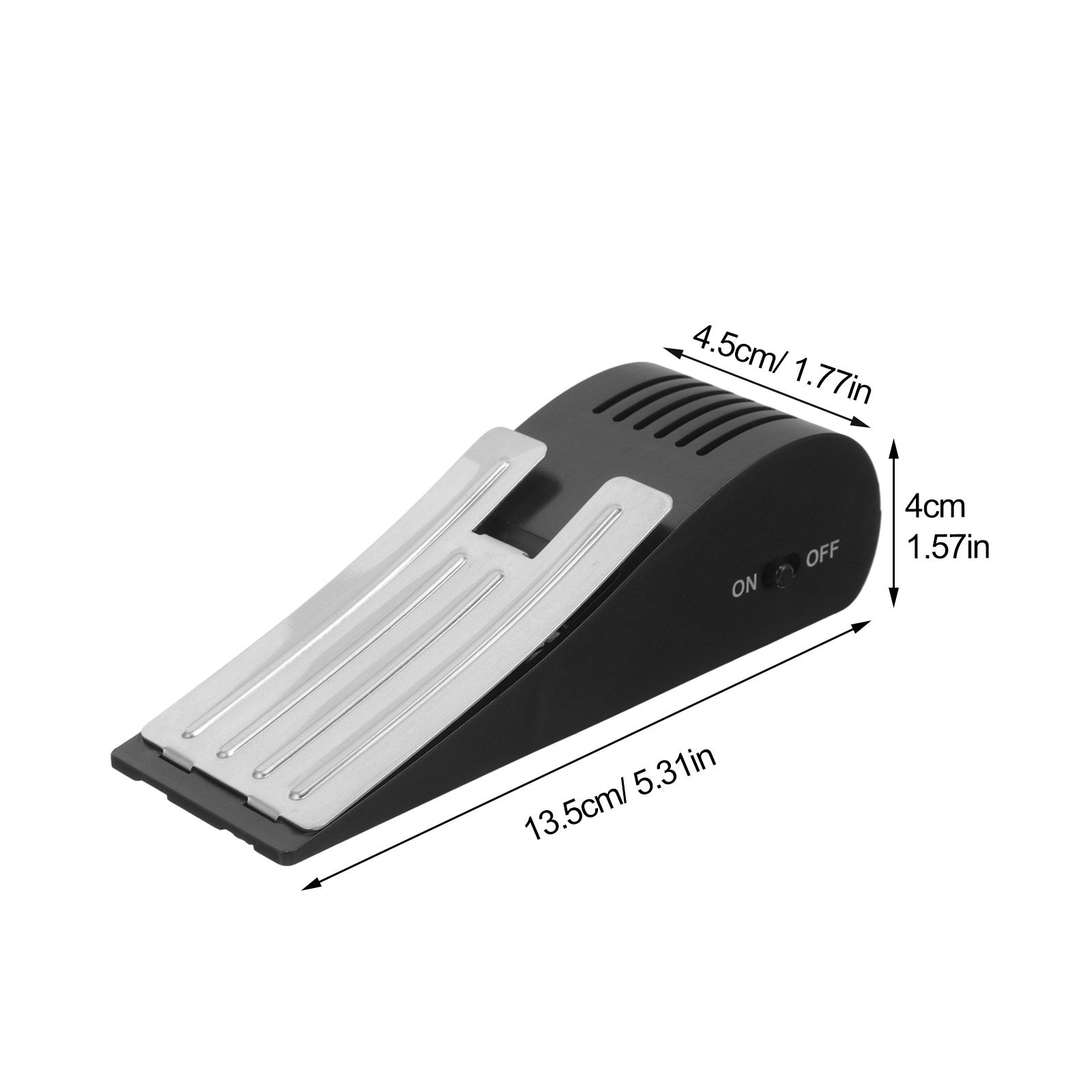 セキュリティドアアラームウェッジ、頑丈で変形しないドアストッ - Door Stop Alarm のレビューと価格