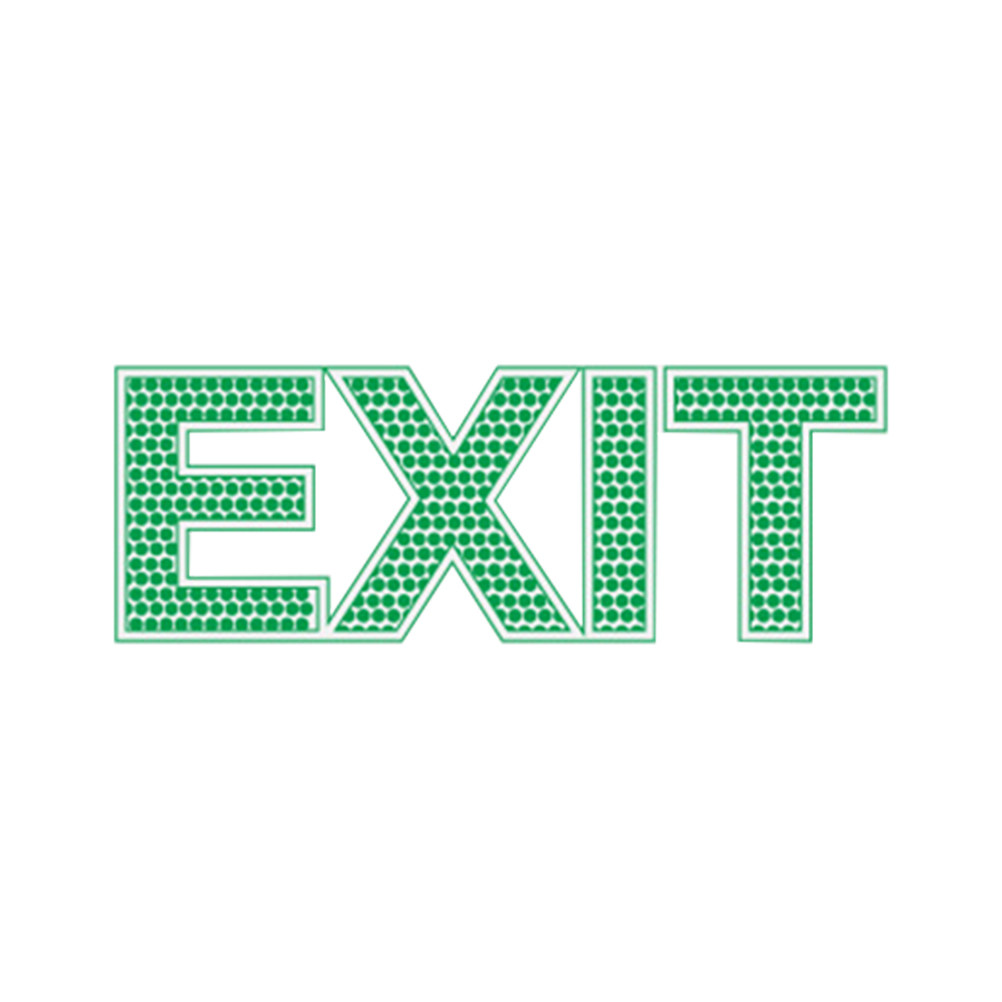 出口壁面安全ステッカー 夜光発光 緊急サイン ドアゲート 6 - Emergency Exit Sign のレビューと価格