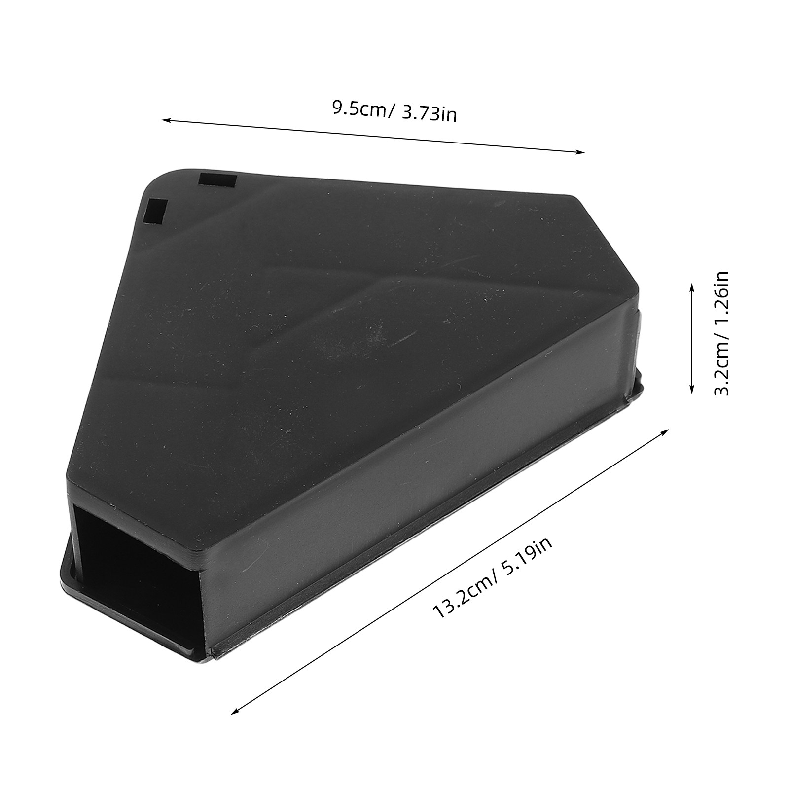 6個入り高耐久性三角形マウスベイトステーション、安全な金属製 - Lockbox Key Secure のレビューと価格