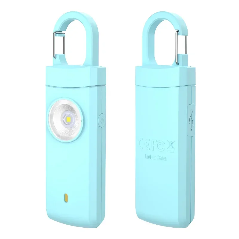 自己防衛 LED 懐中電灯 USB 充電式キーホルダーライト - Personal Alarm Keychain のレビューと価格