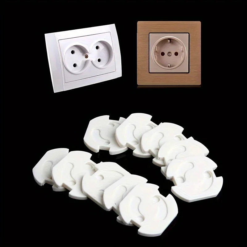 ベビー安全ソケットカバー 10 個電気プラスチックコンセント - Outlet Cover Baby のレビューと価格