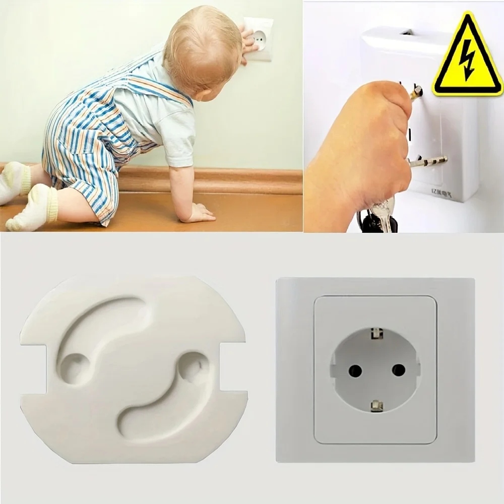 ベビー安全ソケットカバー 10 個電気プラスチックコンセント - Outlet Cover Baby のレビューと価格