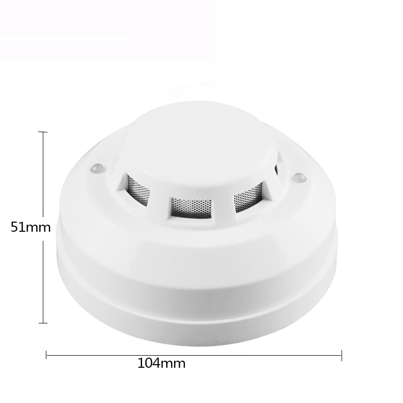 12V 電圧有線煙漏れ火災検知器警報センサー有線端子警報シス - Smoke Detector Interconnected のレビューと価格