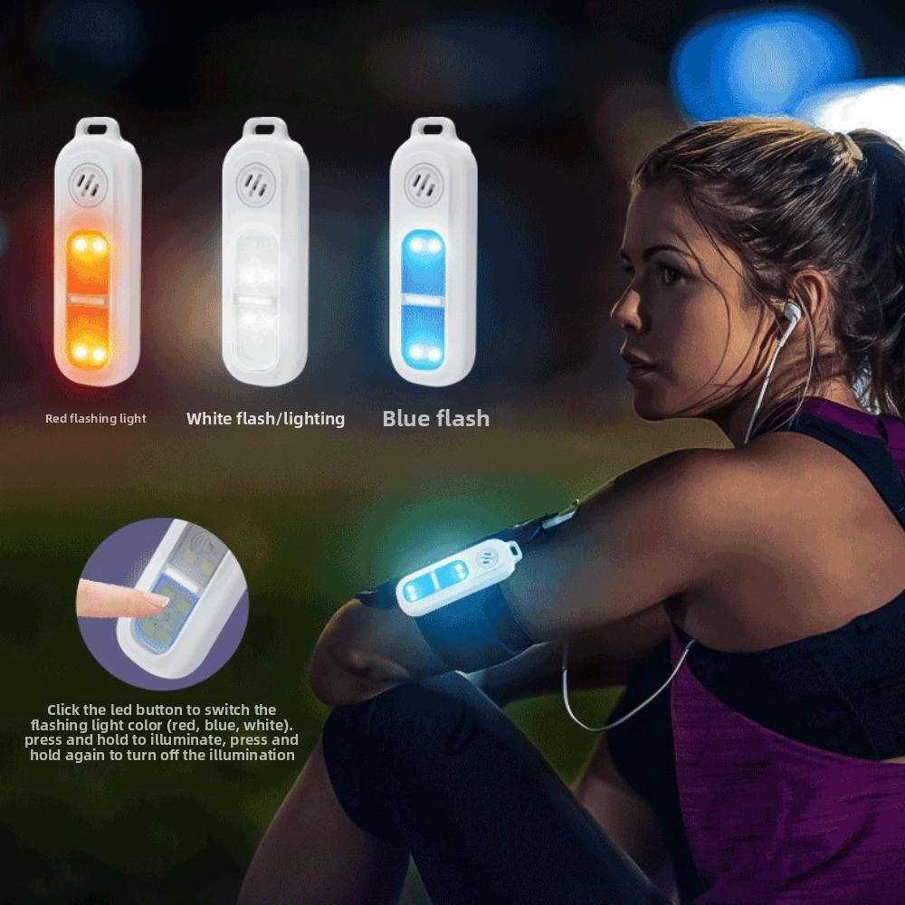 130dB 夜間ランニング安全警告灯 LEDライト キーホル - Personal Alarm Keychain のレビューと価格